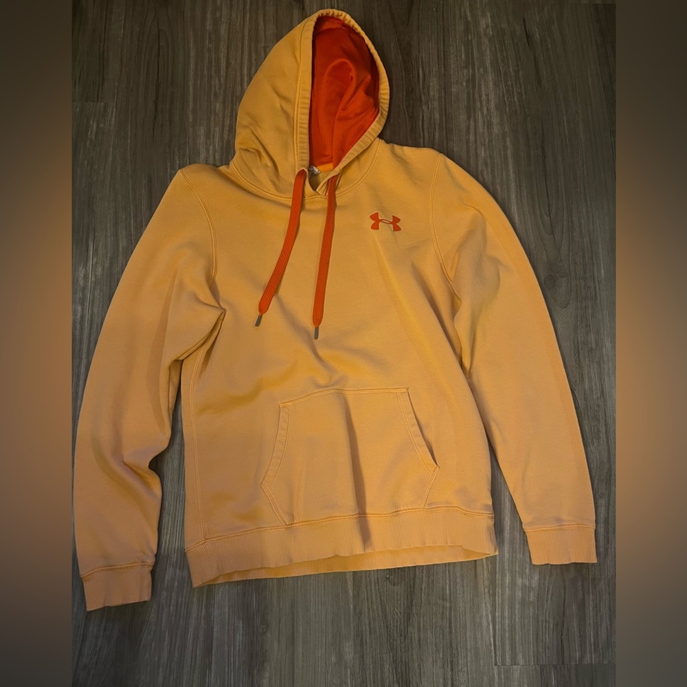 Women’s UA two tone orange hoodie